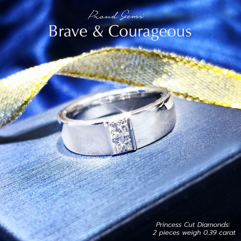 แหวนผู้ชาย ProudGems - Gentlemen's Engagement Ring (RW10185)