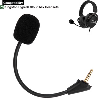 ชุดหูฟังไมโครโฟนเล่นเกม 3.5 มม. แบบเปลี่ยน สําหรับ Kingston HyperX Cloud Mix