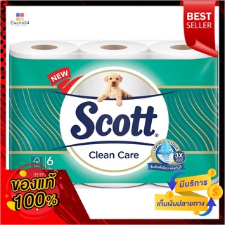 สก๊อตต์ คลีนแคร์ 6ม้วนSCOTT CLEAN CARE 6ROLLS