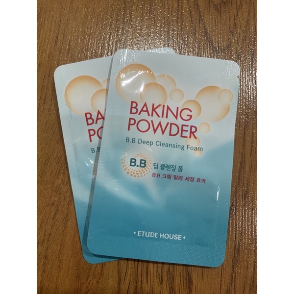 Tester Etude Baking Powder B.B Deep Cleansing Foam