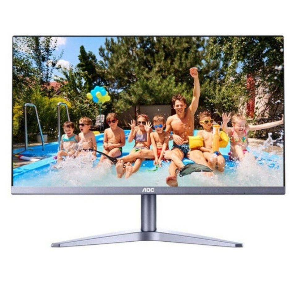 AOC 24B1XH5 24 นิ้ว AH-IPS 75HZ จอภาพ จอภาพคอมพิวเตอร์เดสก์ท็อปหันหน้าไปทางสำนักงานที่บ้านโดยตรง #7
