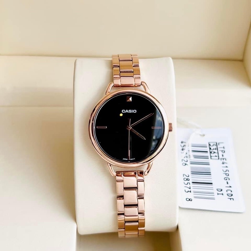 Casio รุ่น LTP-E415PG-1C สำหรับผู้หญิง