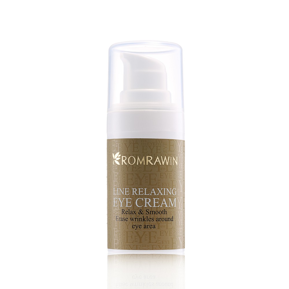 ROMRAWIN LINE RELAXING EYE CREAM 15ML.ครีมลดเลือนริ้วรอย รอบดวงตา — صورة 3