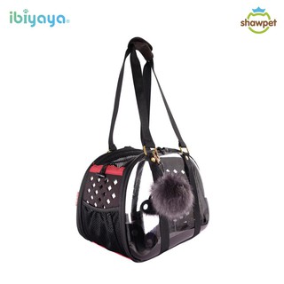 Ibiyaya กระเป๋าใส่สุนัข กระเป๋าใส่สัตว์เลี้ยง Pet Hardshell Travel Carrier รับน้ำหนักได้ 5 Kg.