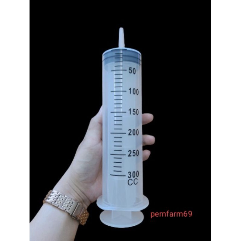 ไซริงค์100 ml 150ml 200ml 250ml 300ml 350ml 500mlและ 550ml ไซริงค์ syringe ไซริงค์ใหญ่ แถมสายยาง