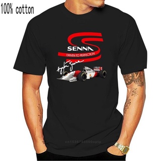 [COD]ใหม่ เสื้อยืดลําลอง แขนสั้น พิมพ์ลายโลโก้ AYRTON SENNA World Legend แฟชั่นฤดูร้อน 2021