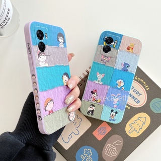 Ready Stock Soft Silicone Casing OPPO A77 5G 2022 เคสโทรศัพท Shockproof Protective Phone Case OPPO A77 5G เคส Cartoon Colorful Phone Back Cover