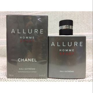 chanel Allure Homme Sport Eau Extreme 100ml ❌กล่องซิล พร้อมห่อของขวัญและถุงชาเนล