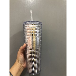 Starbucks china silver grid 24 oz