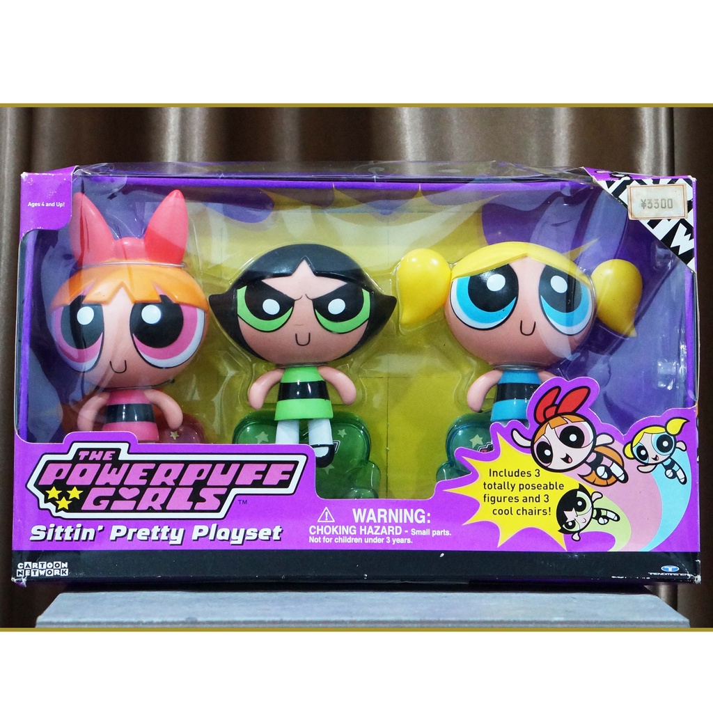 The Powerpuff Girls Sittin Pretty Playset By Trendmas - vrogue.co