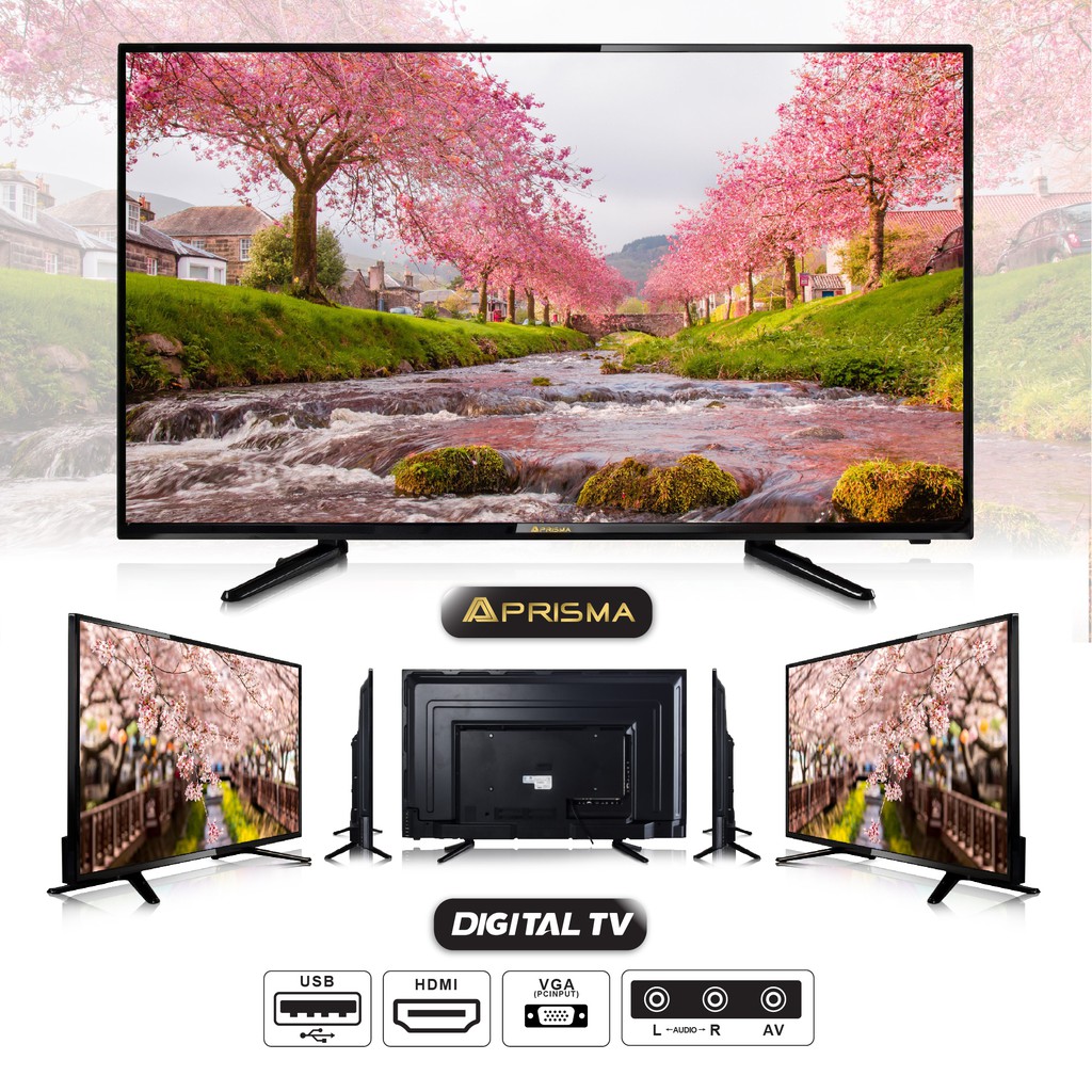 Prisma LED TV Digital + Wifi ขนาด 40 นิ้ว รุ่น DLE-4001DT สินค้าพร้อม ...