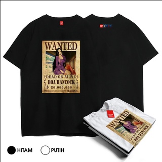 Dearyoustore - boa han เสื้อยืด ผ้าฝ้าย พิมพ์ลายโปสเตอร์ one piece 30sSize S-5XL