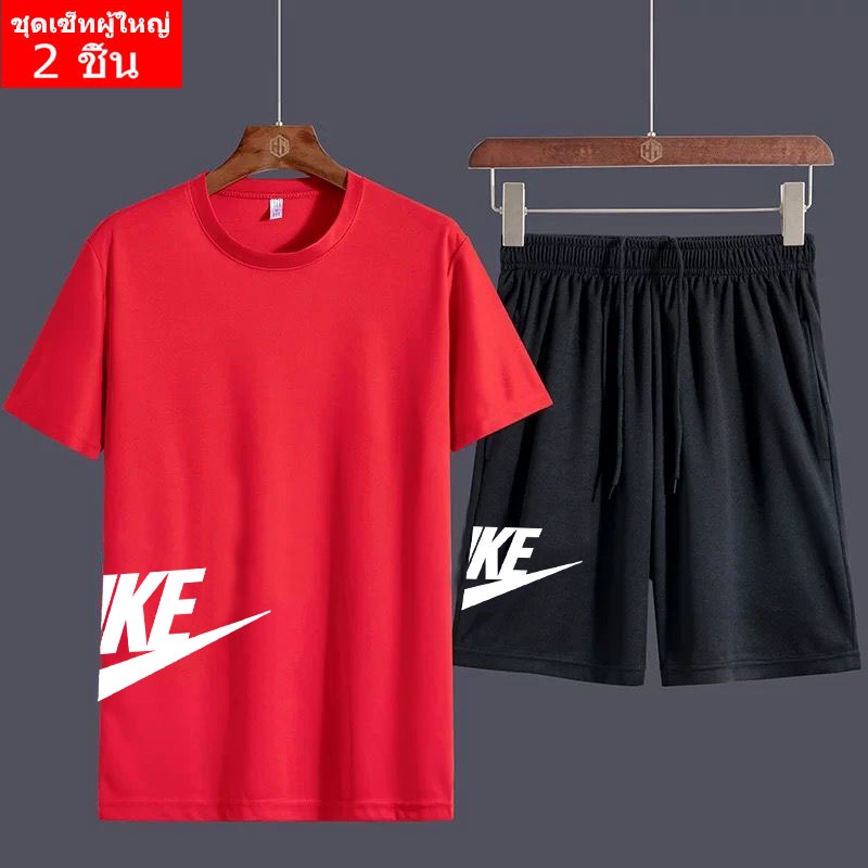 พร้อมส่ง!! BK455+FF372 ชุดเซ็ตผู้ใหญ่เสื้อยืด+กางเกงขาสั้น ผ้ายืดใส่สบาย ใส่ได้ทั้้ง ญ/ช ลายเยอะ น่ารักสีสันสดใส