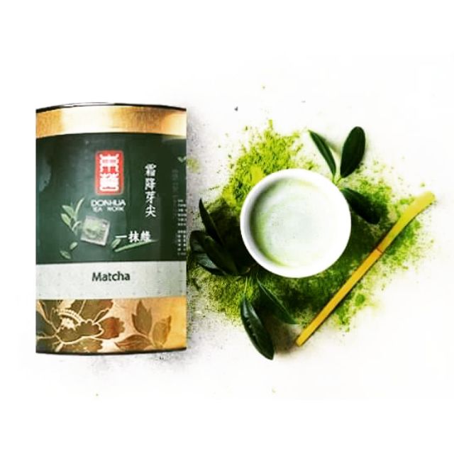 ชาเขียวผง Matcha premium 100 g. Donhua.