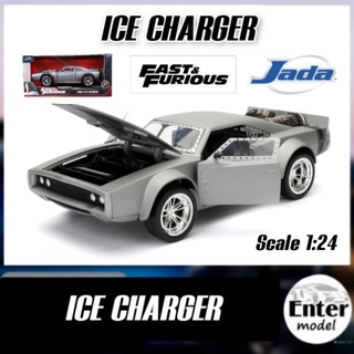 โมเดลรถ [JADA]​ ICE CHARGER​ Fast &amp;​ Furious งาน JADA แท้ สเกล 1/24 พร้อม​ส่ง​