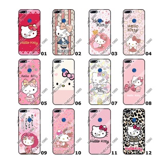 เคสสกรีน HUAWEI Y7 2017 / Y7 2019 / Y7 Pro 2018 / Y7 Pro 2019 รวมลาย Hello Kitty คิตตี้