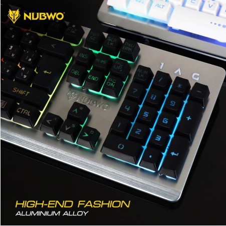 ืNUBWO NK-31 Keyboard Gaming Savior (NK-31) คีบอร์ด
