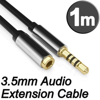1PCs 1m 3.5mm Audio Extension Cable Headset Extension AUX Cable 3.5mm Audio Auxiliary Stereo Male to Female Extension