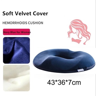 Coccyx Pain Relief Memory Foam Donut Ring Cushion Travel Seat J2Z7 Pillow M9F1 J6Z6