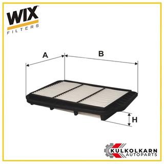 WIX กรองอากาศ CHEVLORET ออพตร้า 1.6/1.8 ปี04 (WA9440)