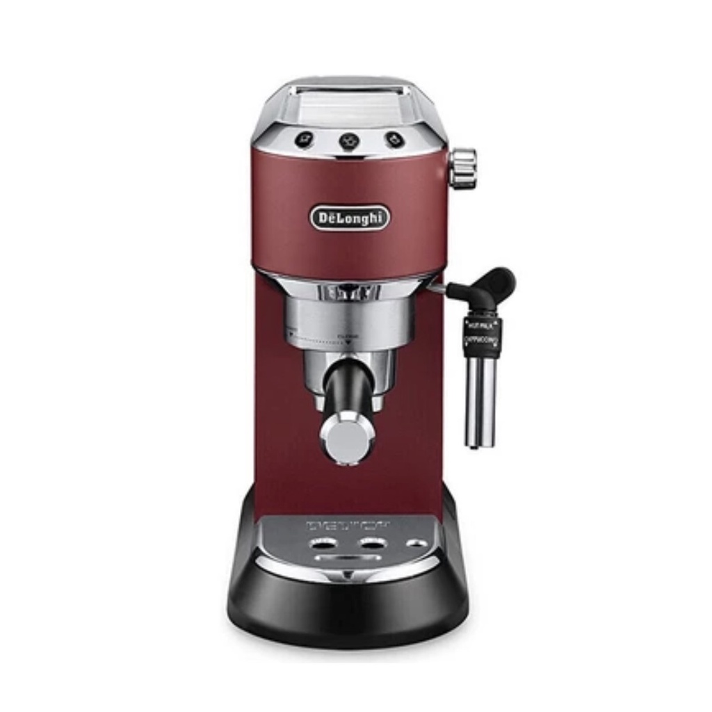 De'Longhi เครื่องชงกาแฟเอสเพรสโซ่ Dedica รุ่น EC685 สีแดง สีดำ