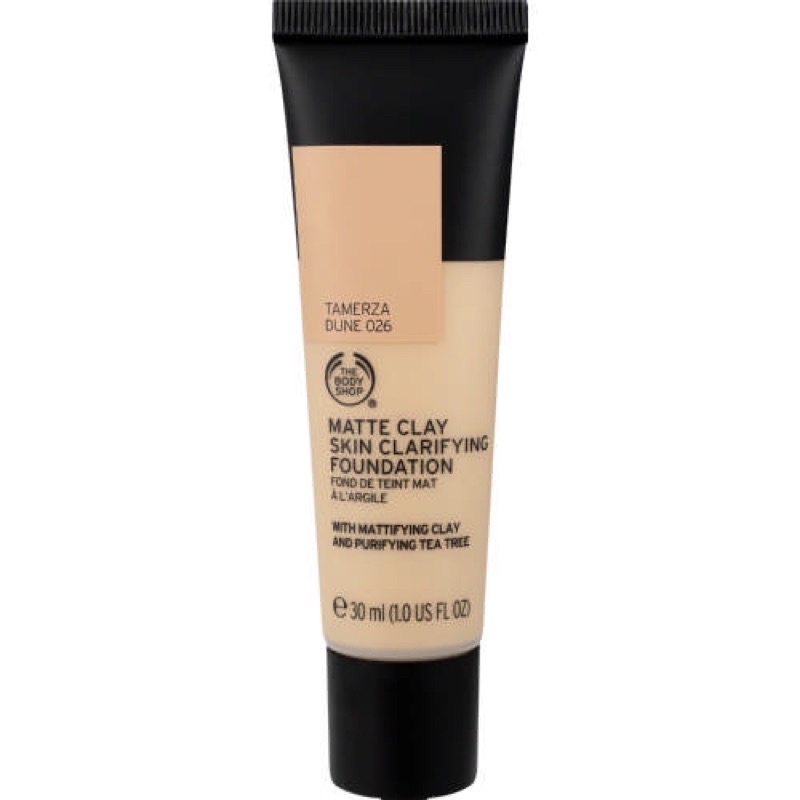 (New) THE BODY SHOP Matte Clay Skin Clarifying Foundation