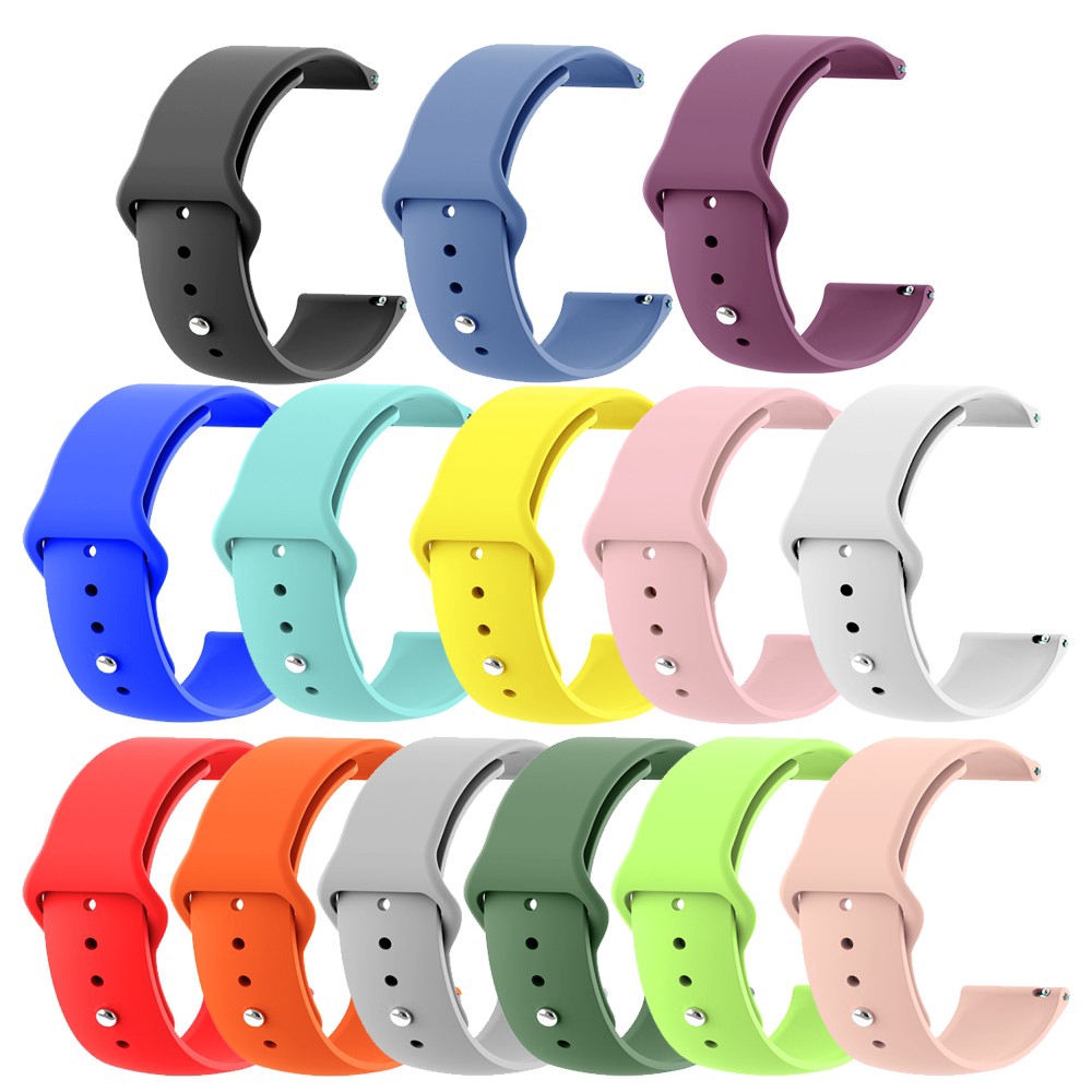 อุปกรณ์เสริมสำหรับ for Xiaomi Huami Amazfit Gts สายนาฬิกาข้อมือซิลิโคน + กรอบกันรอยหน้าจอ 2 ชิ้น