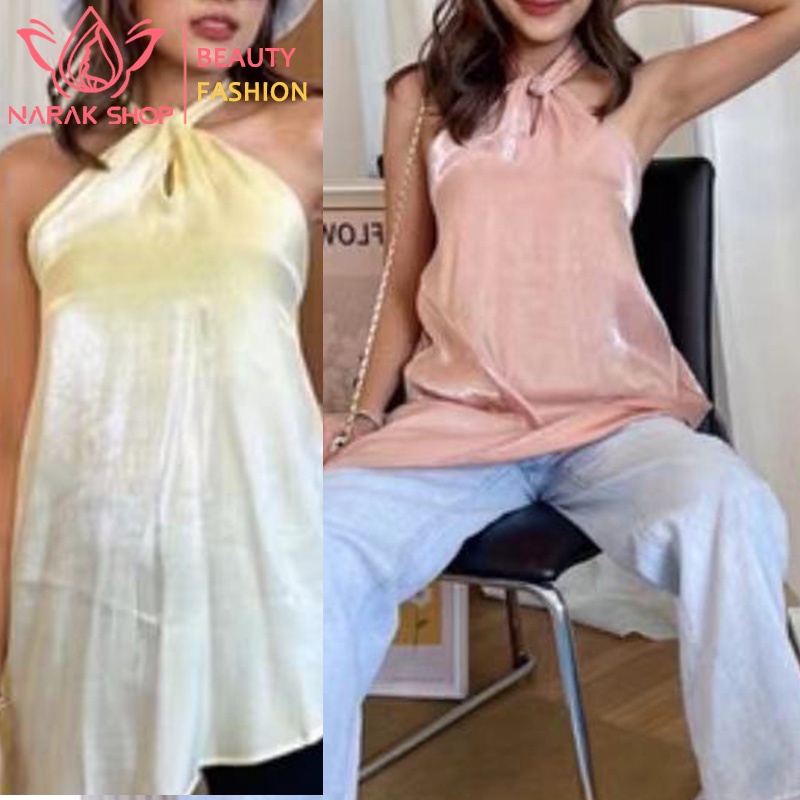 เสื้อยืดคล้องคอใส่แล้วเซ็กซี่น่ารักสไตล์เกาหลีราคาโปรโมชั่นสุดคุ้ม