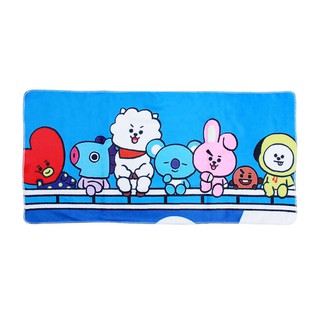 Bts Bangtan Boys Bt21 ผ้าขนหนูลายการ์ตูนน่ารักขนาด 35X75 ซม .