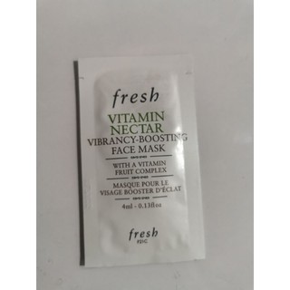 fresh vitamin nectar face mask tester