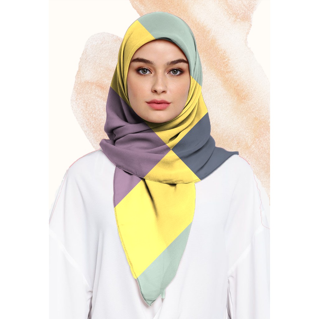 Tudung Bawal Abyssian Series Edition 4