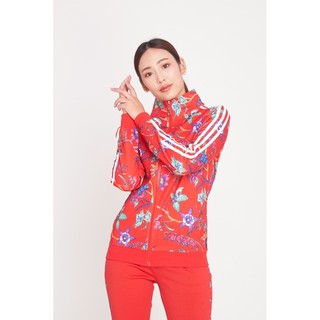 SUPERD เสื้อแจ็คเก็ตลายดอกไม้มาคู่กับกางเกงเอวยืดได้ตกแต่งด้วยแถบข้างเพิ่มลูกเล่นที่สวยงาม Mix- flower Set(2016)