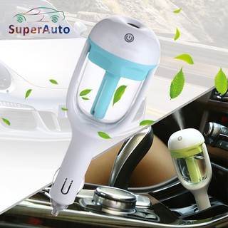 Superauto เครื่องฟอกอากาศความชื้นอโรมา ไอออนไนเซอร์ สร้อยคอ USB ขนาดเล็ก สําหรับรถยนต์