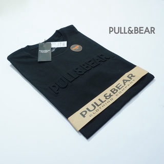 ใหม่ พร้อมส่ง เสื้อยืด พิมพ์ลาย P&amp;B Pay In Place EMbos Pull &amp; Bear หลากสีสัน สําหรับเด็กผู้ชาย ผู้หญิง