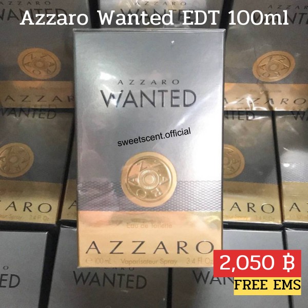 Azzaro Wanted EDT 100ml น้ำหอมผู้ชาย ของแท้ 💯❗