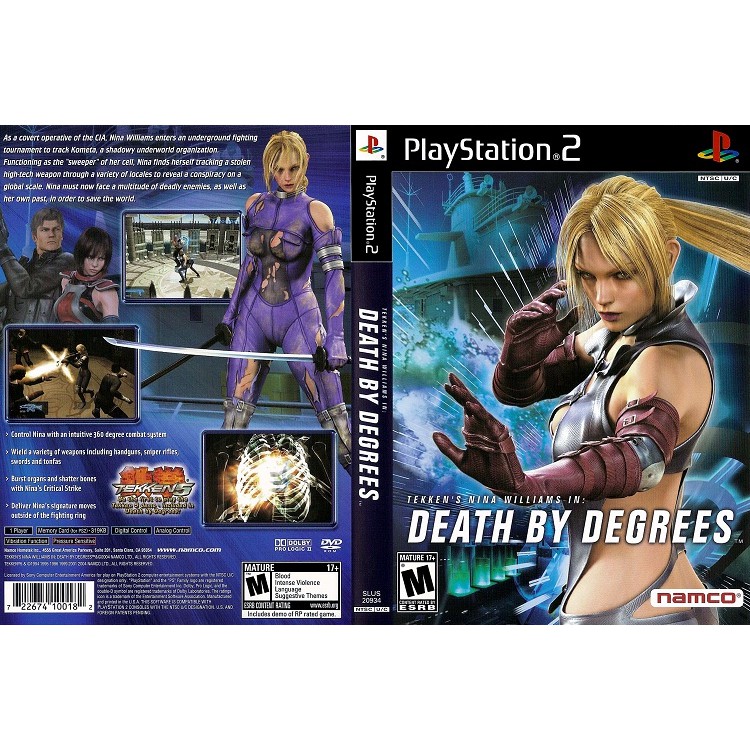 เกมส์ Death by Degrees (PS2) สำหรับเครื่องที่แปลงระบบแล้วเท่านั้น
