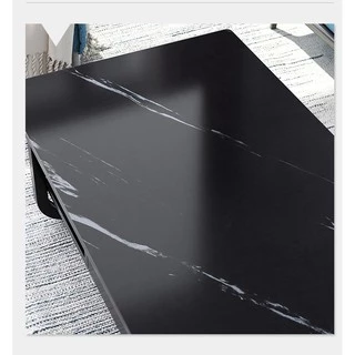 AiHome โต๊ะกาแฟ 120CM โต๊ะกลางโซฟา 2ชั้น สไตล์โมเดิร์น