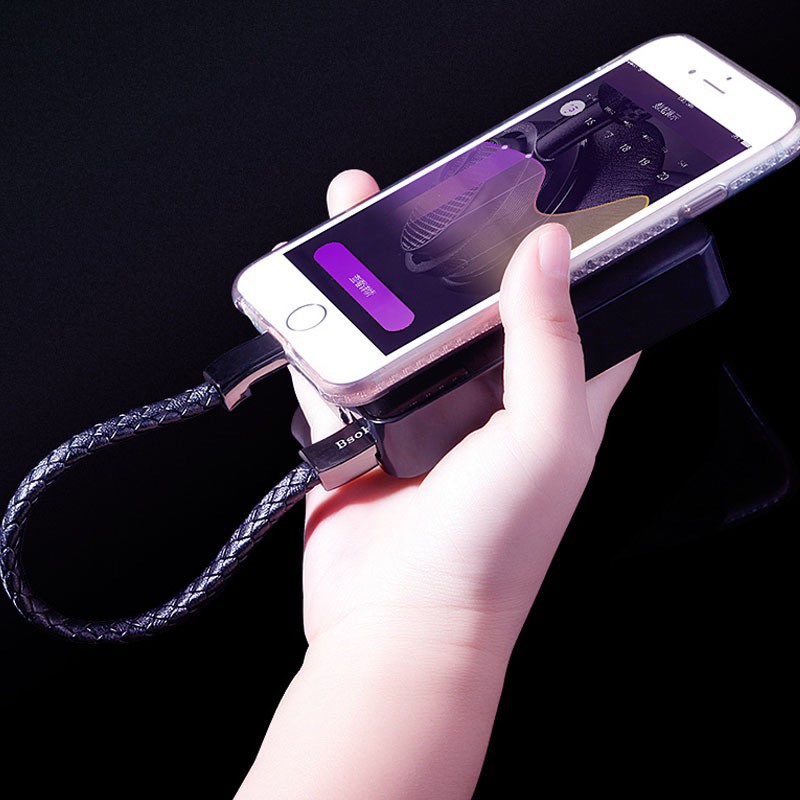 สายชาร์จกำไล ข้อมือสายชาร์จ ชาร์จไว / type-c / Micro-B Apple มีทั้งไอโฟน และ Androids เก็บง่าย พกพาสะดวก