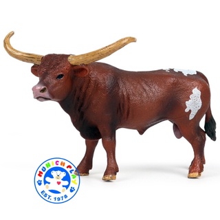 Munich Play - พ่อวัว Texas Longhorn แดง ขนาด 15.00 CM (จากหาดใหญ่)