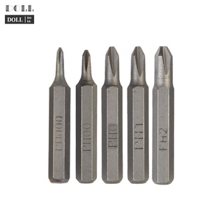 【DOLLDOLL】H4×28mm Cross Screwdriver Bits PH0000 PH000 PH00 PH0 PH1 PH2 4mm Hex-Shank