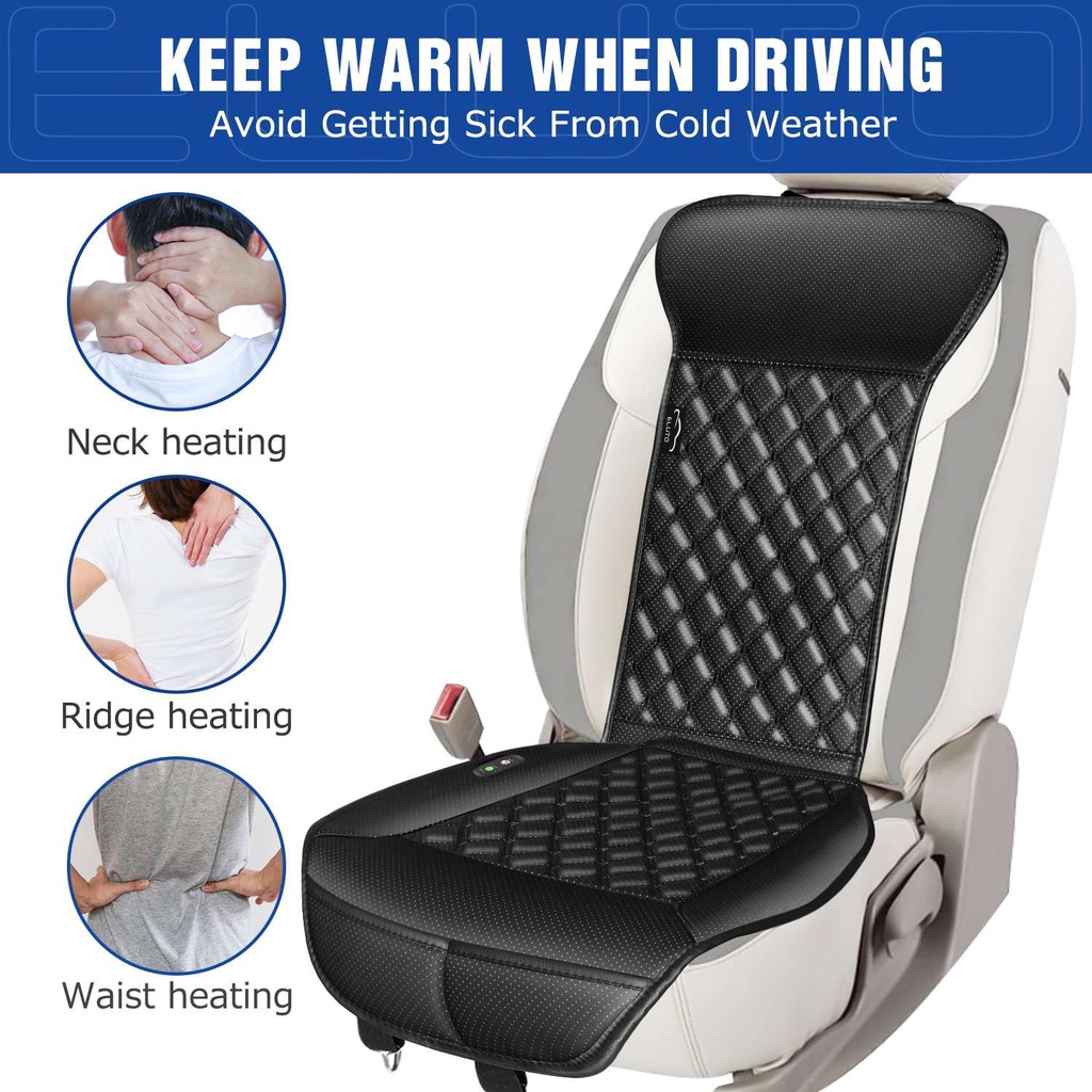 12v car seat heater Universal car seat heater pad Auto heated seat cover  Adjustable 2 Level Winter Warmer Seat Covers for cars - AliExpress