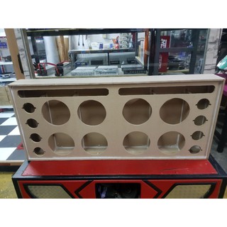 กล่องเสียงกลาง6.5"8ดอก4"8ดอกงานดิบ/8"×8ดอก 4"×8ดอกงานดิบ แบบกั้นห้อง