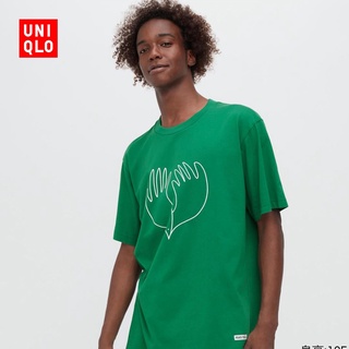 Uniqlo เสื้อยืดแขนสั้น พิมพ์ลาย Christophe Lemaire สําหรับผู้ชาย และผู้หญิง (UT)