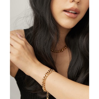 J610007 - Tila Cuban Link Chain Bracelet