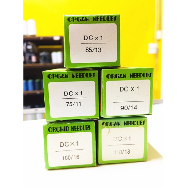 เข็มจักรโพ้งอุตสาหกรรม สำหรับจักรโพ้ง DC*1 กล่องเขียว *ราคาต่อ1ห่อ* ราคา ถูกที่สุด ดีลบีเคเค แกลเลอรีภาพที่ 9