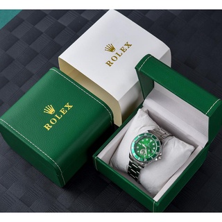 Rolex Submariner นาฬิกาข้อมือควอตซ์ แฟชั่น พร้อมกล่อง สําหรับผู้ชาย และผู้หญิง