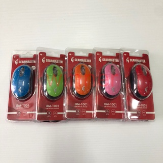 GEARMASTER Mouse GM-1001 USB (เมาส์ แบบมีสาย)