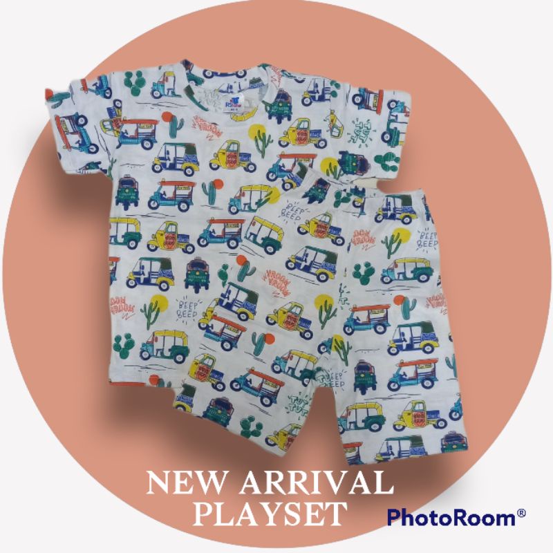 NEW DESIGN PLAYSET BRAND RS SELLER SIZE 1-6Y