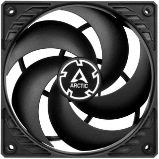 ARCTIC P12 PWM PST - 120 mm HIGH STATIC PRESSURE Fan Speed: 200-1800 RPM - Black/Black  #พัดลมเคส