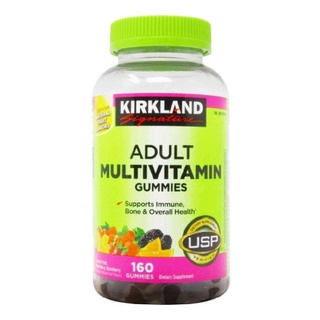 วิตามิน Kirkland Signature Adult Multivitamin Gummies Assorted - 160 Gummies